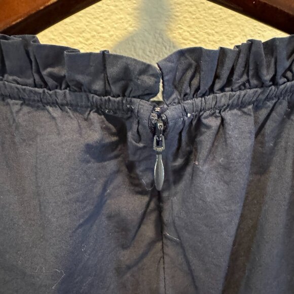 Sea New York Blue and White Tie-Dye Ombre Blouse Celestial Top - Picture 3 of 7